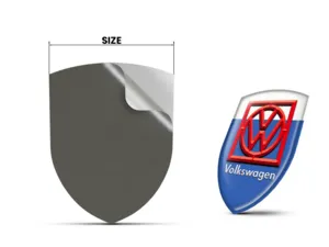 VW Pegatinas Automotrices Resistentes Limitadas Con Estilo